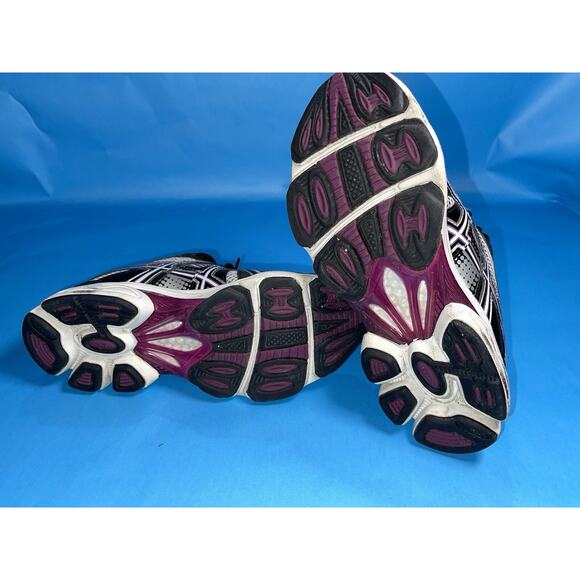 ASICS Gel IGS Women's Size 9 Running Shoes Black/Purple Walking Comfort T29EQ - Picture 7 of 8